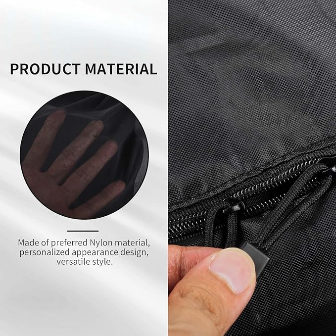 RAZPOY for Jeep Rear Window Sun Shade, Window Screen Curtains Cover for Camping Compatible with 2007-2023 Jeep Wrangler JK JL & Gladiator JT, Side Curtain Nets