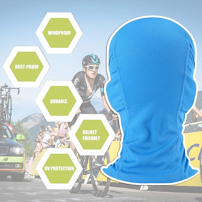 Balaclava Face Mask Adjustable Windproof UV Protection Hood
