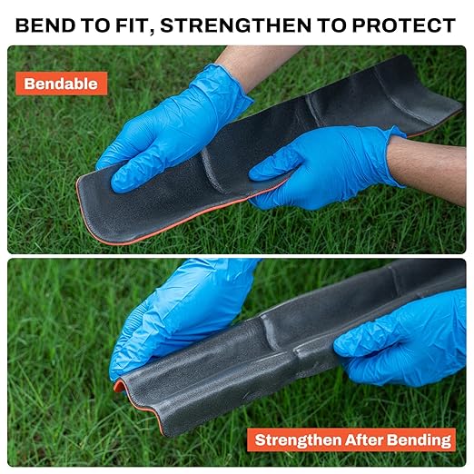 RHINO RESCUE First Aid Splint 36" X 4.3" Orange-Gray, Keep Bones in Position (6, Splint Bundle)