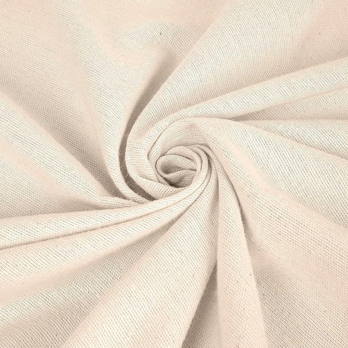 Linteum Textile Cotton Blended Hospital Patient Bath Blanket, Bed Bath Sheet, Twin Blanket Lightweight Thermal Utility Blankets (4-Pack, 70x90 in, 1.4 lb.) Unbleached