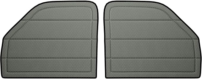 Extra-Thick Front Door Window Covers(Pair) for Ford Econoline, Magnetic Insulated Blackout Window Sunshade, Foldable Design, AllSeasonGuard Pro