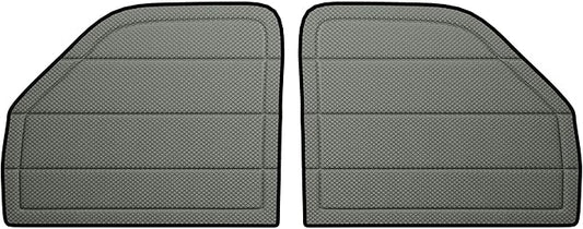 Extra-Thick Front Door Window Covers(Pair) for Ford Econoline, Magnetic Insulated Blackout Window Sunshade, Foldable Design, AllSeasonGuard Pro