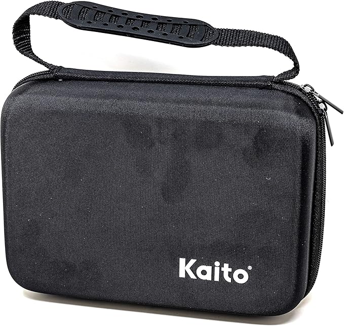 Kaito RC500 EVA Hard Shell Storage Case with Double-Zipper and Carrying Handle for The Voyager KA500 Radio