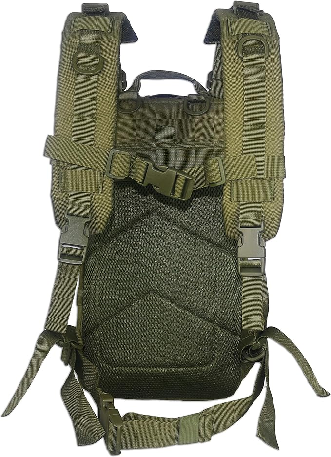 Lightning X Stocked EMS/EMT Trauma & Bleeding First Aid Responder Medical Backpack + Kit - OD Green