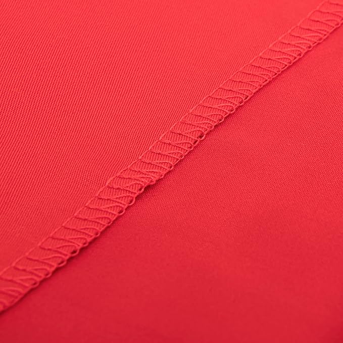 NTBAY Zippered Toddler Pillowcases Set of 2, 100% Brushed Microfiber 13x18 Pillowcases, Super Soft and Cozy Travel Kids Nursery Pillow Cases, 13x18 Inches, Red