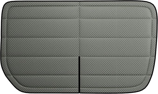 Sliding Door Window Cover for Mercedes-Benz Sprinter 2007-2026, Magnetic Insulated Blackout Sunshade, XPE Foam Core, with Folding Panels， AllSeasonGuard