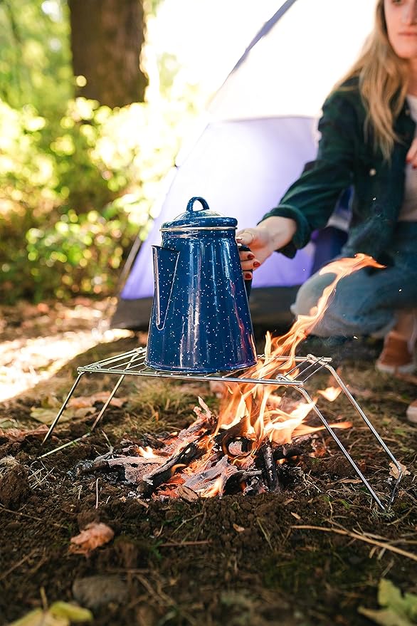 Stansport Chrome Plated Steel Portable Camp Grill
