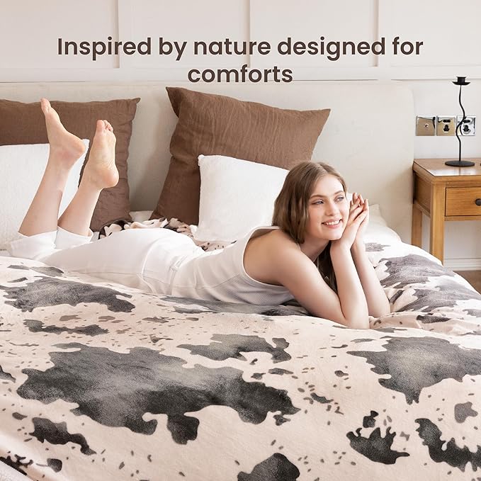 Heated Blanket King Blanket - Fast Heating Electric Blanket, Soft Flannel Heated King with 4 Time Settings,10 Heating Settings, Warm Gifts for Women & Mom & Grandma(90"x100"Light Coral)