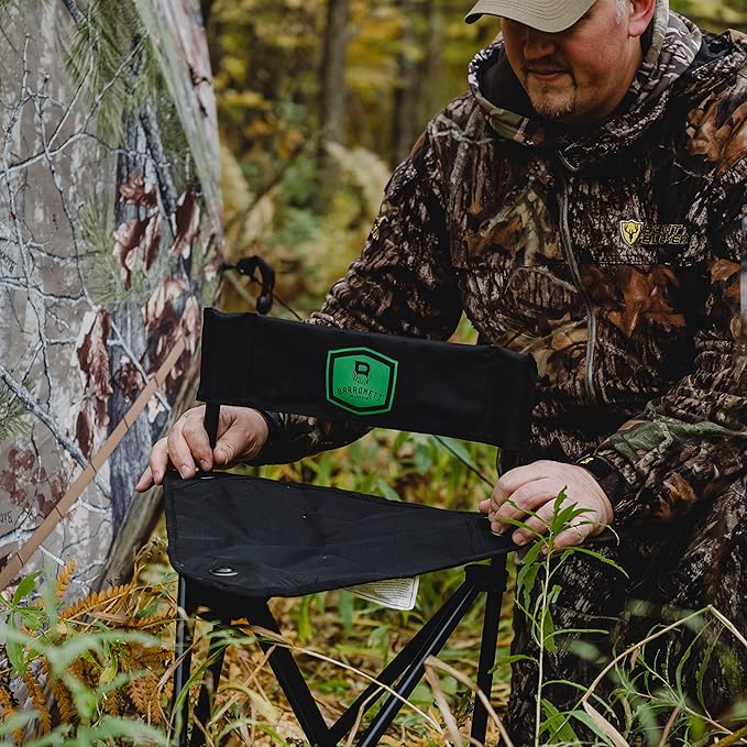 Barronett Blinds BC100 Folding Hunting Chair, Black