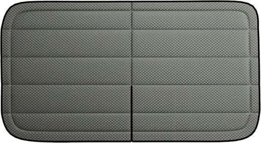 Extra-Thick Sliding Door Window Cover for Ram Promaster 2014-current, 2 Folding Panels for Ventilation, Magnetic Insulated Blackout Window Sunshade, Foldable Design, AllSeasonGuard Pro