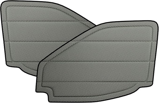 Extra-Thick Front Door Window Covers(Pair) for Ford Transit Medium/High Roof, 2020-2026, Magnetic Insulated Blackout Window Sunshade, Foldable Design, AllSeasonGuard Pro