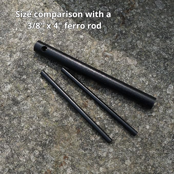 Mini Small Short Ferro Rods Ferrocerium Rod Magnesium Flint and Steel for Kids Boy Scout to Start A Fire in Camping Survival Bushcraft Emergency Training Teaching