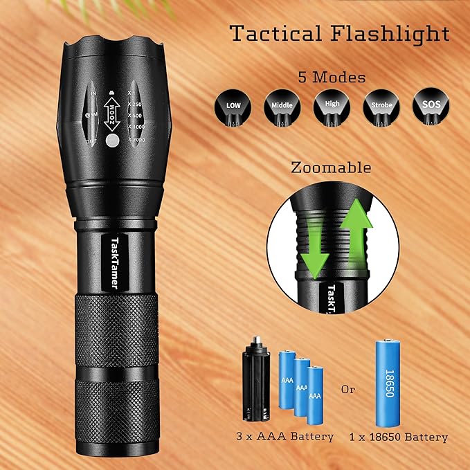 Christmas Gift, Multitool Gifts Set for Christmas, with Multitool Hammer, Utility Knife & Tactical Flashlight, Stocking Stuffers Men Women, EDC Tools for Car, Emergency and Outdoor Adventures