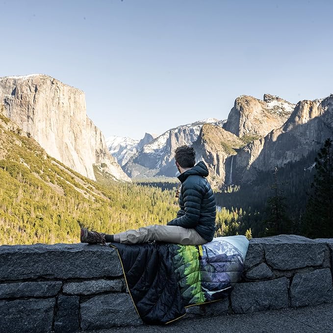 Rumpl Original Puffy National Park Blanket for Camping and Outdoors, Yosemite - V1