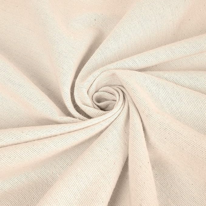 Linteum Textile Cotton Blended Hospital Patient Bath Blanket, Bed Bath Sheet, Twin Blanket Lightweight Thermal Utility Blankets (3-Pack, 70x90 in, 1.4 lb.) Unbleached