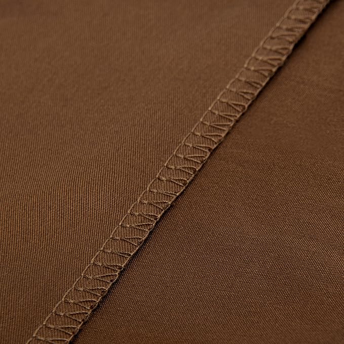 NTBAY Zippered Toddler Pillowcases Set of 2, 100% Brushed Microfiber 13x18 Pillowcases, Super Soft and Cozy Travel Kids Nursery Pillow Cases, 13x18 Inches, Brown