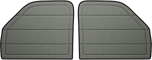 Front Door Window Covers(Pair) for Ford Econoline, Magnetic Insulated Blackout Window Sunshade, Foldable Design, AllSeasonGuard