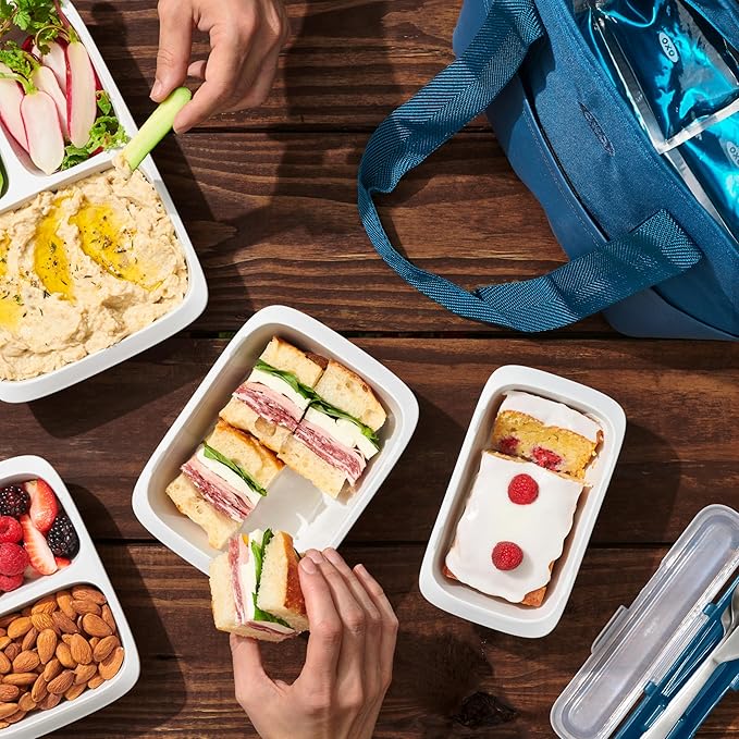 OXO Good Grips Prep and Go Utensils With Case - Ocean Blue