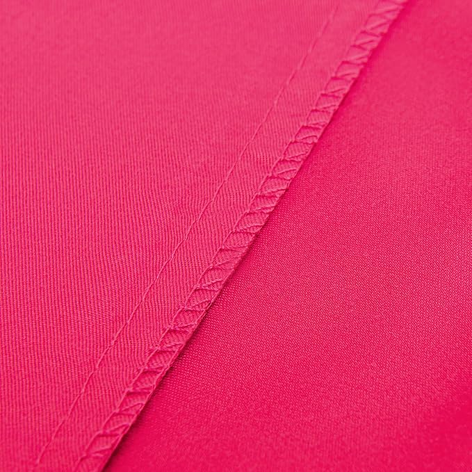 NTBAY Microfiber Toddler Pillowcases with Envelope Closure, 2 Pack 100% Brushed Microfiber Super Soft Travel Kids Nursery Pillow Cases, 14"x20" Fits Pillows Sized 12"x16" 13"x18" 14"x19", Magenta