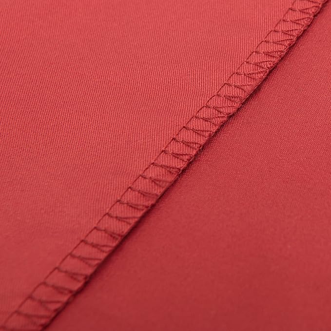 NTBAY Microfiber Toddler Pillowcases with Envelope Closure, 2 Pack 100% Brushed Microfiber Super Soft Travel Kids Nursery Pillow Cases, 14"x20" Fits Pillows Sized 12"x16" 13"x18" 14"x19", Wine Red