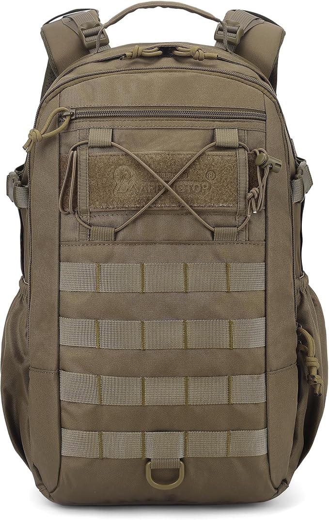 Mardingtop Small Hiking Backpack for Men 20L Military Tactical Molle Rucksack Daypack for Hiking,Travel,Camping