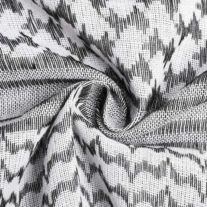Luxns Military Shemagh Tactical Desert Scarf / 100% Cotton Keffiyeh Scarf Wrap for Men And Women