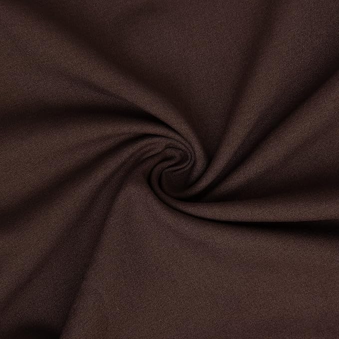 NTBAY Microfiber Toddler Pillowcases with Envelope Closure, 2 Pack 100% Brushed Microfiber Super Soft Travel Kids Nursery Pillow Cases, 14"x20" Fits Pillows Sized 12"x16" 13"x18" 14"x19", Dark Brown