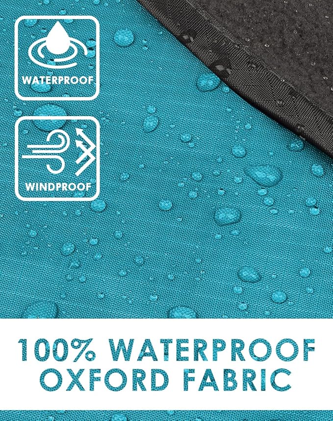 Outdoor Waterproof Camping Blanket - Hooded Fleece Windproof Blanket for Stadium, Sporting Events, Concert, Picnic, Car, Boat - Packable Camp Blanket for Cold Weather, Camping Gear Must Haves…