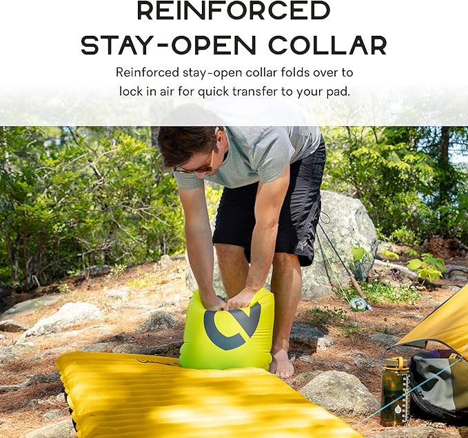 Nemo Equipment Vortex Pump Sack Sleeping Pad Pump - One Size - Lumen