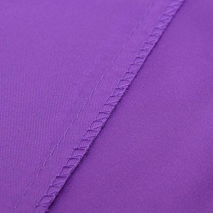 NTBAY Microfiber Toddler Pillowcases with Envelope Closure, 2 Pack 100% Brushed Microfiber Super Soft Travel Kids Nursery Pillow Cases, 14"x20" Fits Pillows Sized 12"x16" 13"x18" 14"x19", Purple