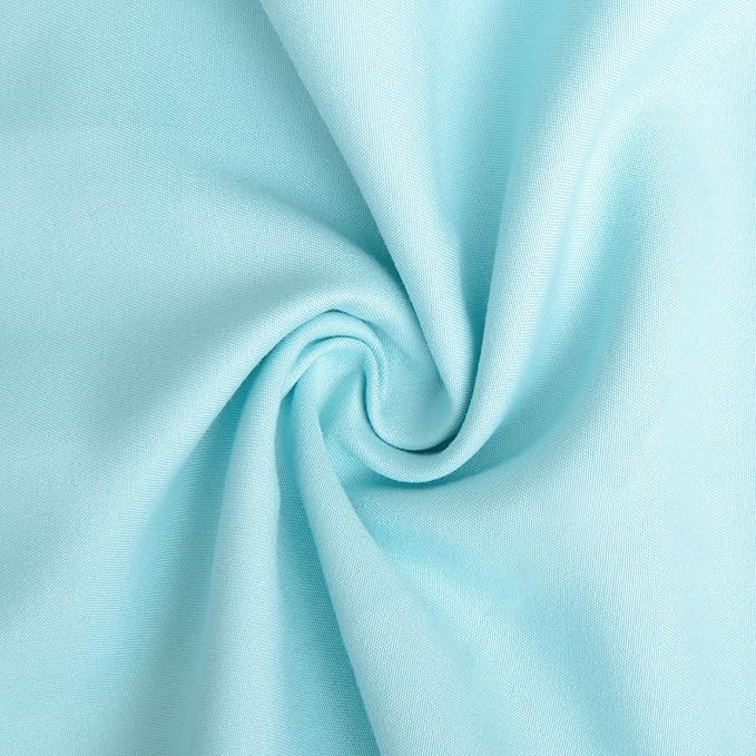 NTBAY Zippered Toddler Pillowcases Set of 2, 100% Brushed Microfiber 13x18 Pillowcases, Super Soft and Cozy Travel Kids Nursery Pillow Cases, 13x18 Inches, Aqua