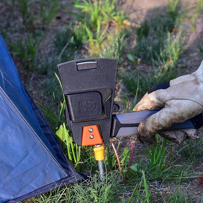 GEAR AID Balta Camp Hatchet: A Versatile Fire and Campground Tool with Safety Cover, Hammer, Kindling Cutter, and Tent Stake Puller