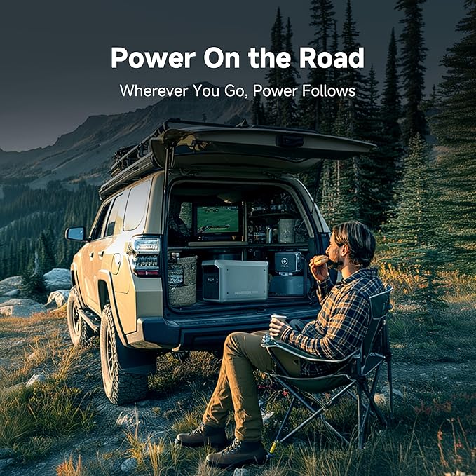 DABBSSON Charger S, 560W Alternator Charger, Fast DC-DC Charger for Portable Power Stations, Up to 6X Faster Charging, Compatible with 95% Solar Generator, Perfect for Road Trips/SUV/RVs