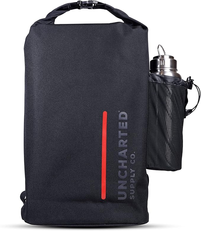 Emergency Survival Kit – Seventy2 Core by Uncharted Supply Co, Waterproof Backpack Bug-Out Bag with First Aid, Tools, Hydration & Warmth