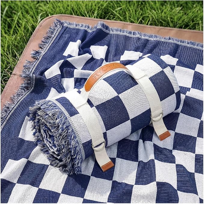 2 in 1 Extra Large Boho Beach Blanket Towel Giant Woven Outdoor Picnic Mat Camping Gear Cruise Essential 2025 Summer Vacation Must Have Airplane Travel Accessories Costa Rica Bahamas Hawaii Trip Stuff