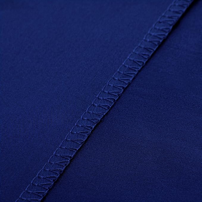 NTBAY Microfiber Toddler Pillowcases with Envelope Closure, 2 Pack 100% Brushed Microfiber Super Soft Travel Kids Nursery Pillow Cases, 14"x20" Fits Pillows Sized 12"x16" 13"x18" 14"x19", Navy Blue