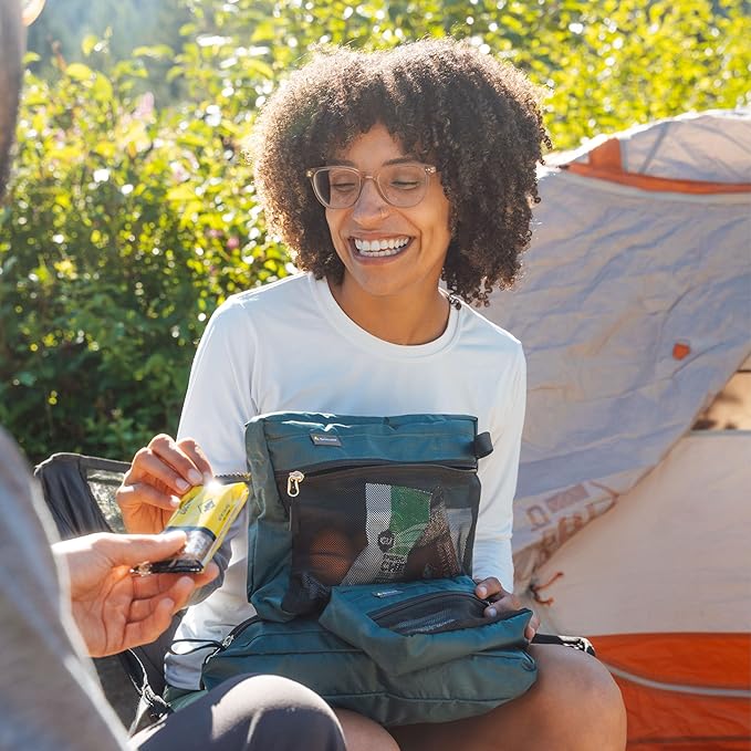 Coghlan's Organizer Bags Set - 3 Sizes (7.5"x3.5", 10"x8", 12"x10") - Lightweight Oxford Ripstop with Mesh Front, Zippered Access - Ideal for Camping Gear, Travel Essentials, and Storage Solutions