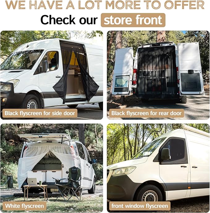 Living in a Bubble Insulated Blackout Sliding Door Window Cover for Ford Transit 2015-Current. Van Life Essentials & Camper Accessories