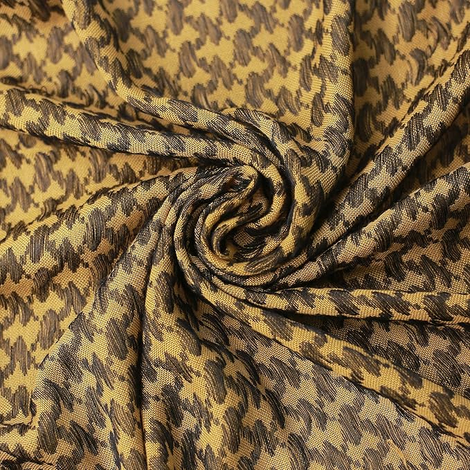 Luxns Military Shemagh Tactical Desert Scarf / 100% Cotton Keffiyeh Scarf Wrap for Men And Women