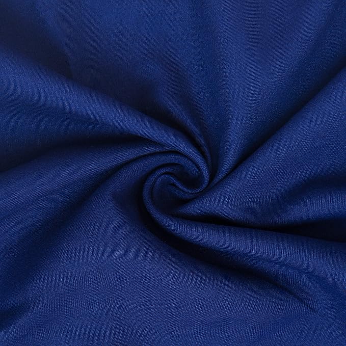 NTBAY Microfiber Toddler Pillowcases with Envelope Closure, 2 Pack 100% Brushed Microfiber Super Soft Travel Kids Nursery Pillow Cases, 14"x20" Fits Pillows Sized 12"x16" 13"x18" 14"x19", Navy Blue
